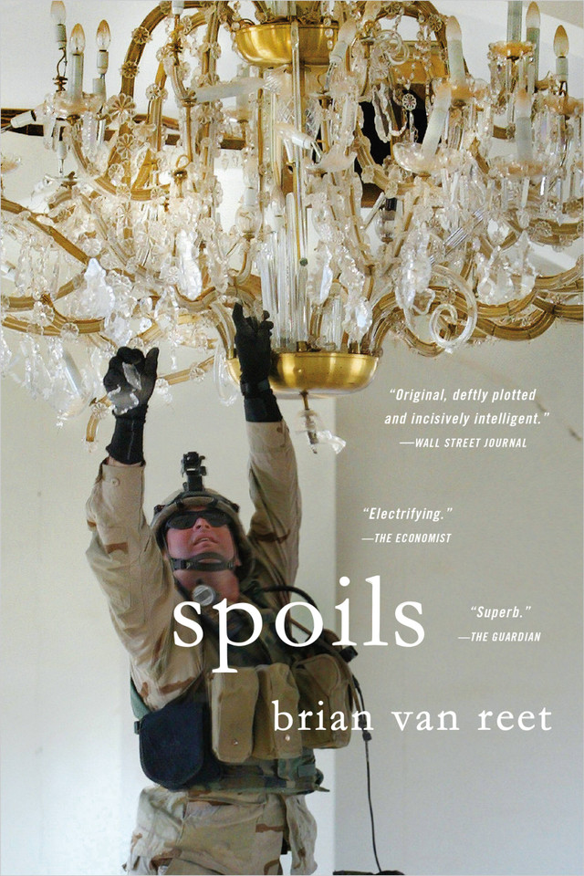 Spoils book cover by Brian Van Reet