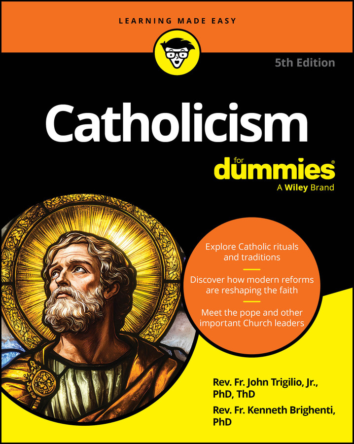 Catholicism For Dummies book cover by Rev. John Trigilio, Jr., Rev. Kenneth Brighenti