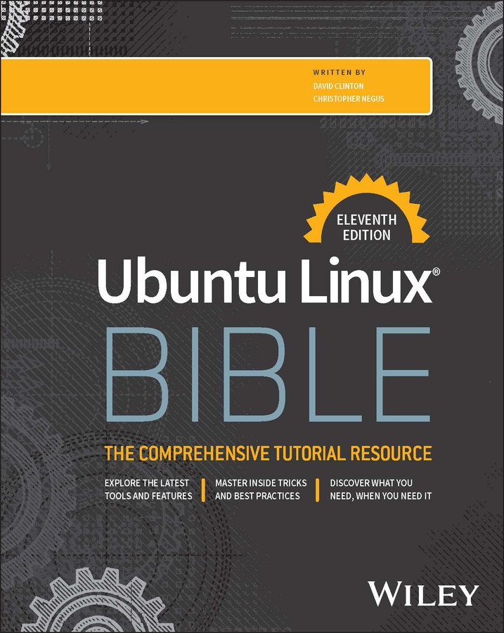 Ubuntu Linux Bible book cover by David Clinton, Christopher Negus