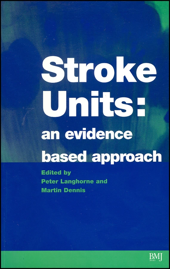 Stroke Units: An evidence based approach book cover by 