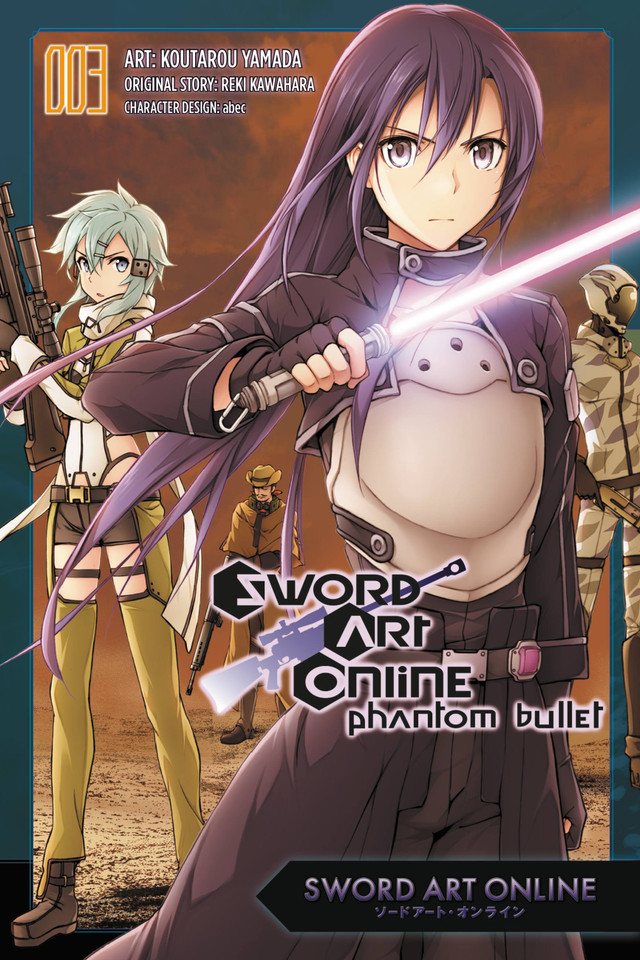 Sword Art Online: Phantom Bullet, Vol. 3 (manga) (Sword Art Online Manga #10) book cover by Reki Kawahara