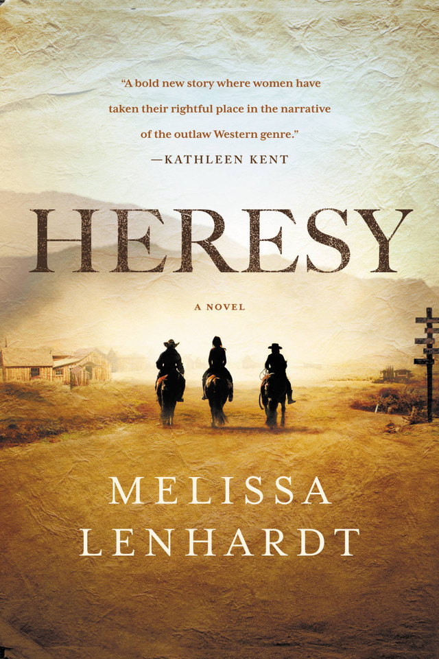 Heresy book cover by Melissa Lenhardt