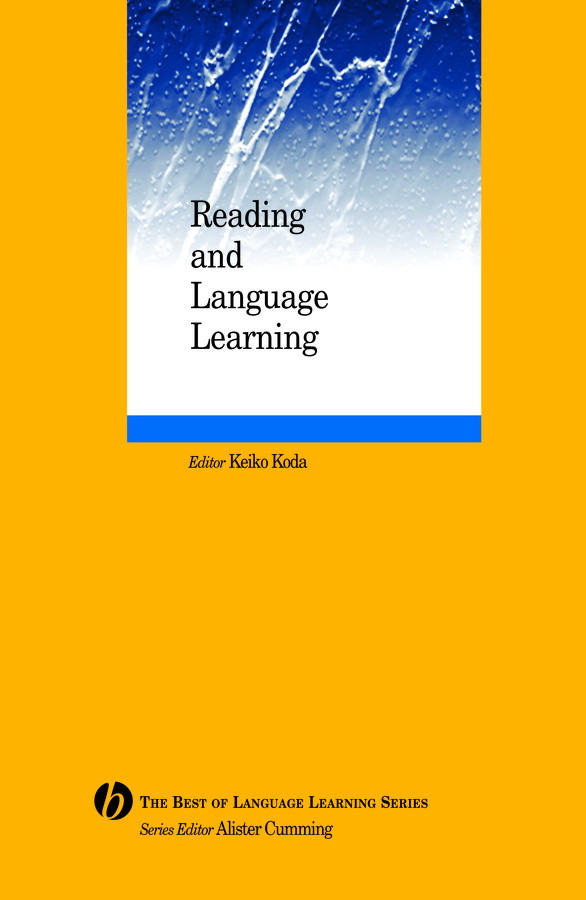 Reading and Language Learning (Best of Language Learning Series) book cover by 