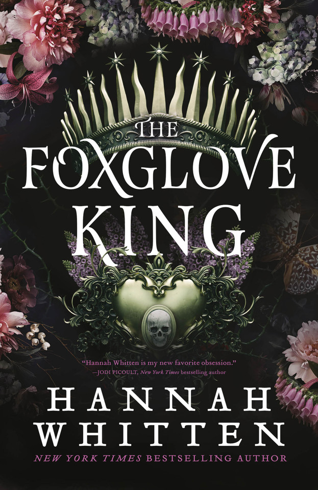 The Foxglove King (The Nightshade Crown #1) book cover by Hannah Whitten