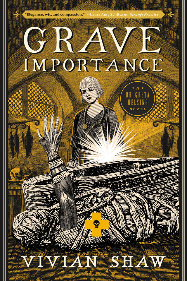 Grave Importance (A Dr. Greta Helsing Novel #3) book cover by Vivian Shaw