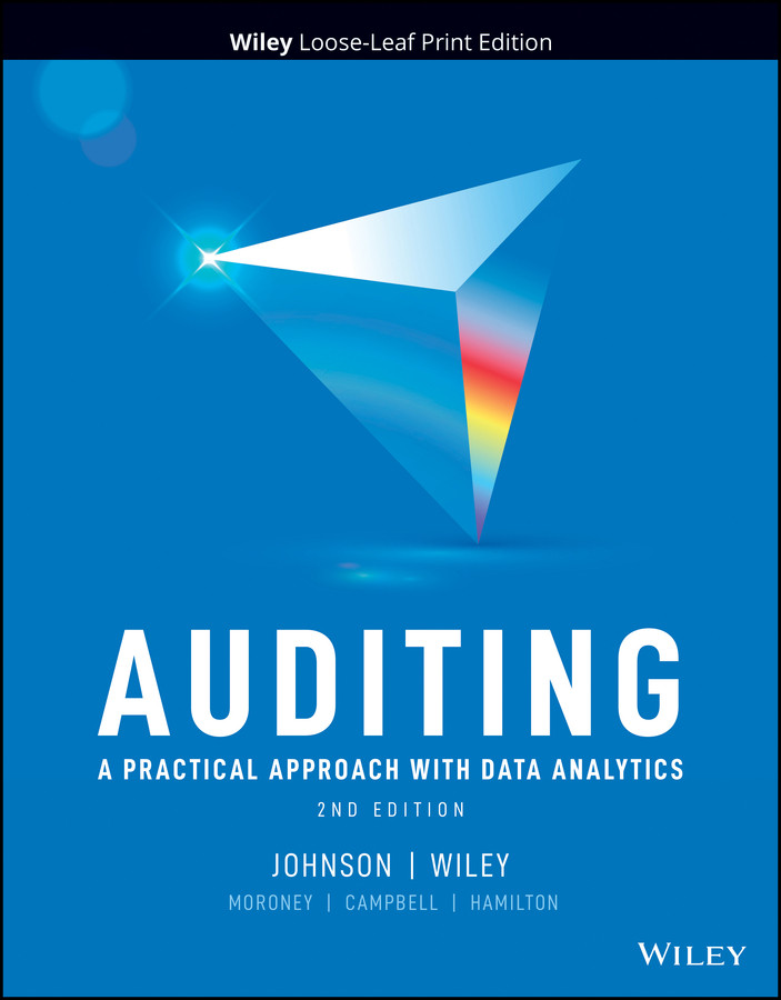 Auditing: A Practical Approach with Data Analytics book cover by Raymond N. Johnson, Laura D. Wiley, Robyn Moroney, Fiona Campbell, Jane Hamilton