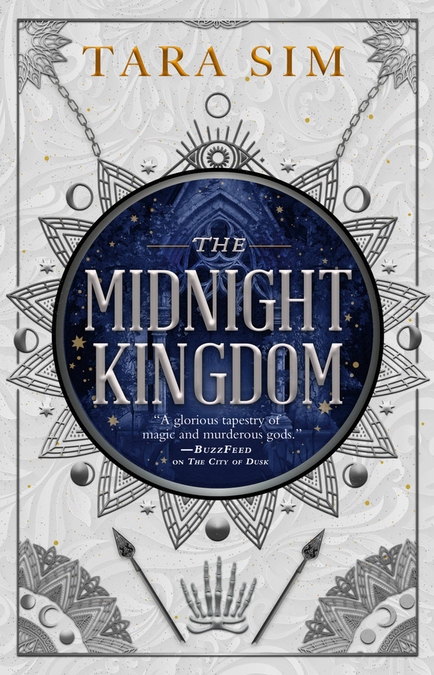The Midnight Kingdom (The Dark Gods #2) book cover by Tara Sim