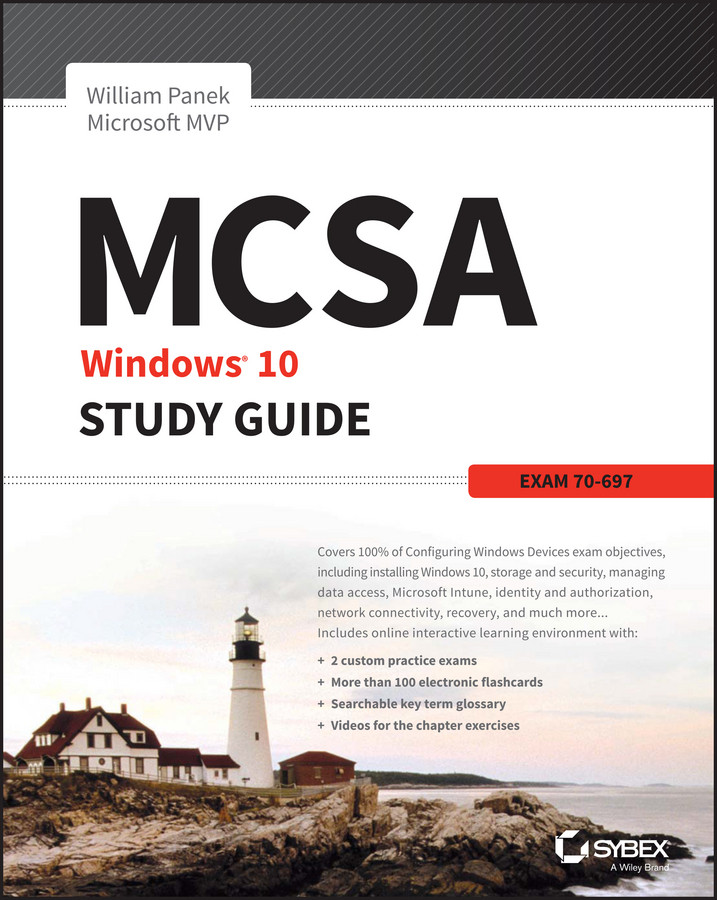 MCSA Microsoft Windows 10 Study Guide: Exam 70-697 book cover by William Panek