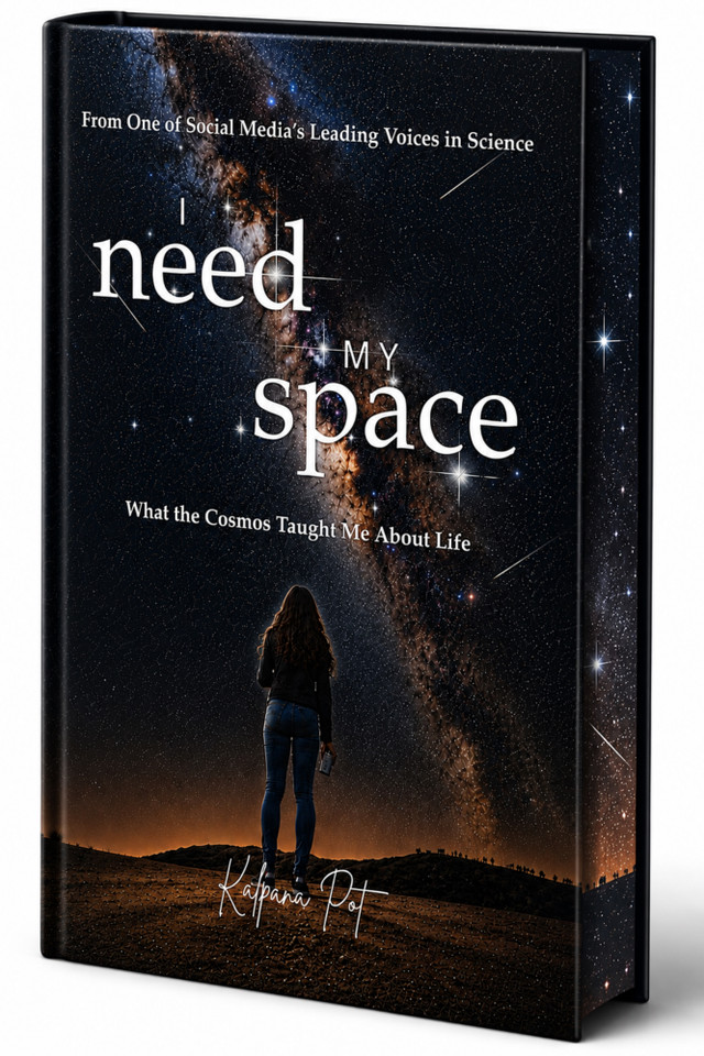 I NEED MY SPACE book cover by Kalpana Pot
