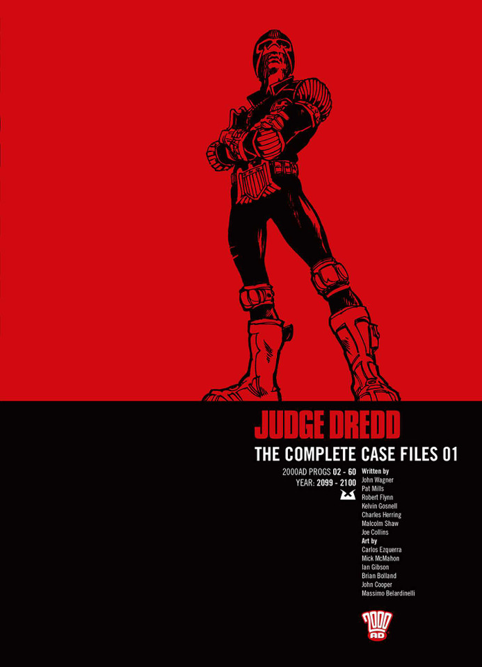 Judge Dredd: The Complete Case Files 01 (Judge Dredd: The Complete Case Files) book cover by John Wagner, Pat Mills