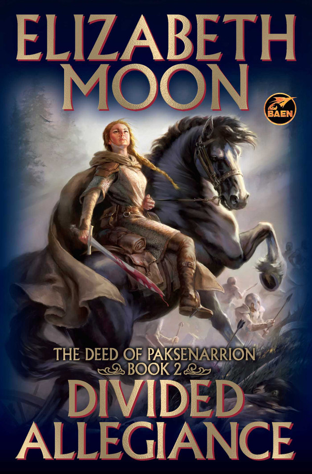 Divided Allegiance (The Deed of Paksenarrion) book cover by Elizabeth Moon