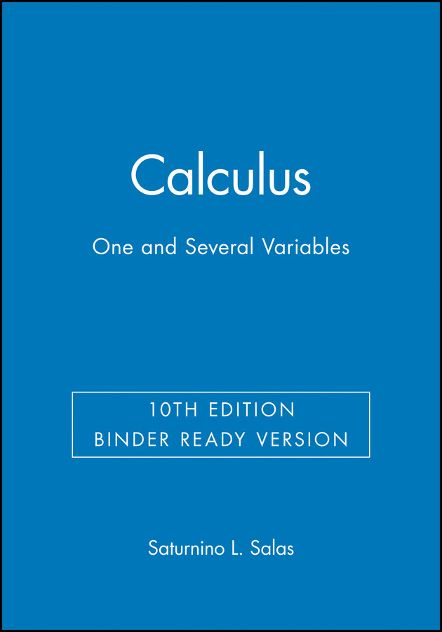 Calculus: One and Several Variables book cover by Saturnino L. Salas, Einar Hille, Garret J. Etgen