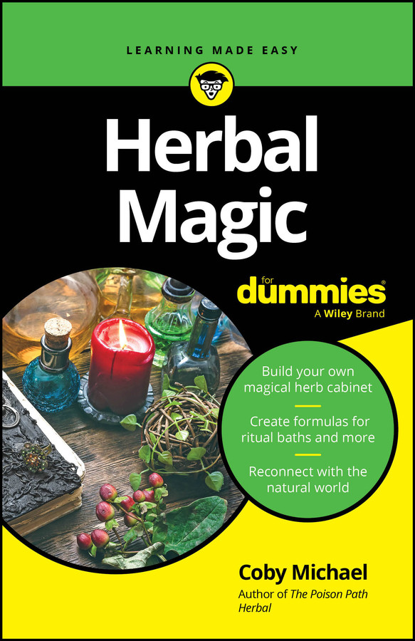 Herbal Magic For Dummies book cover by Coby Michael