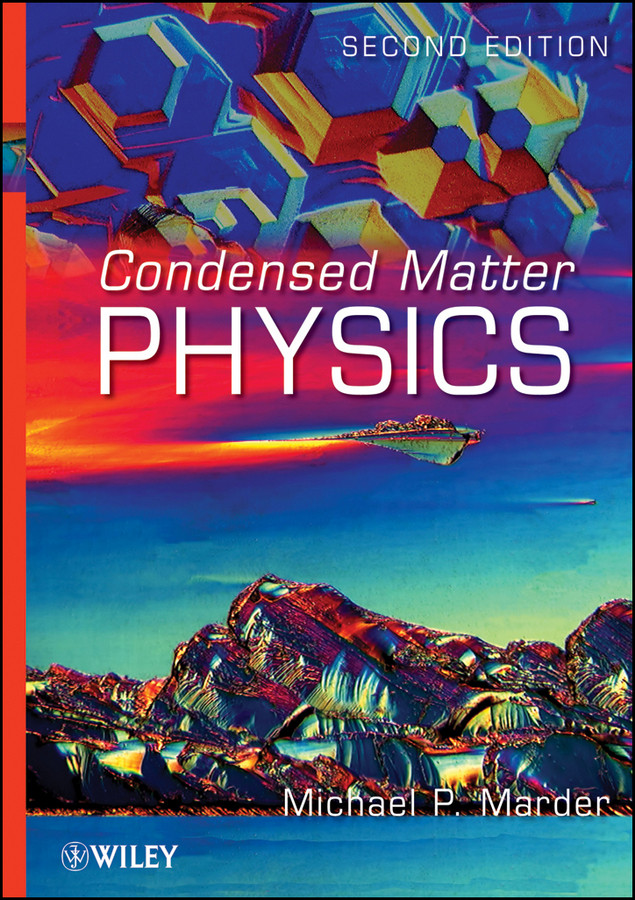 Condensed Matter Physics book cover by Michael P. Marder