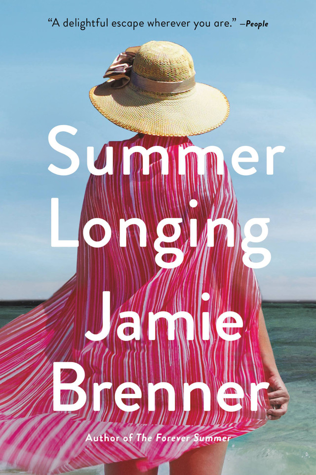 Summer Longing book cover by Jamie Brenner