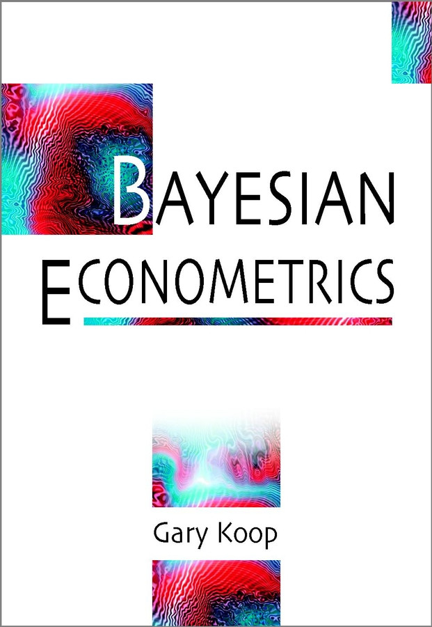 Bayesian Econometrics book cover by Gary Koop