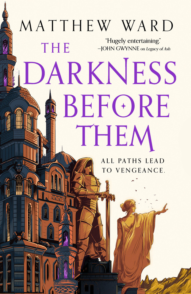 The Darkness Before Them (The Soulfire Saga #1) book cover by Matthew Ward