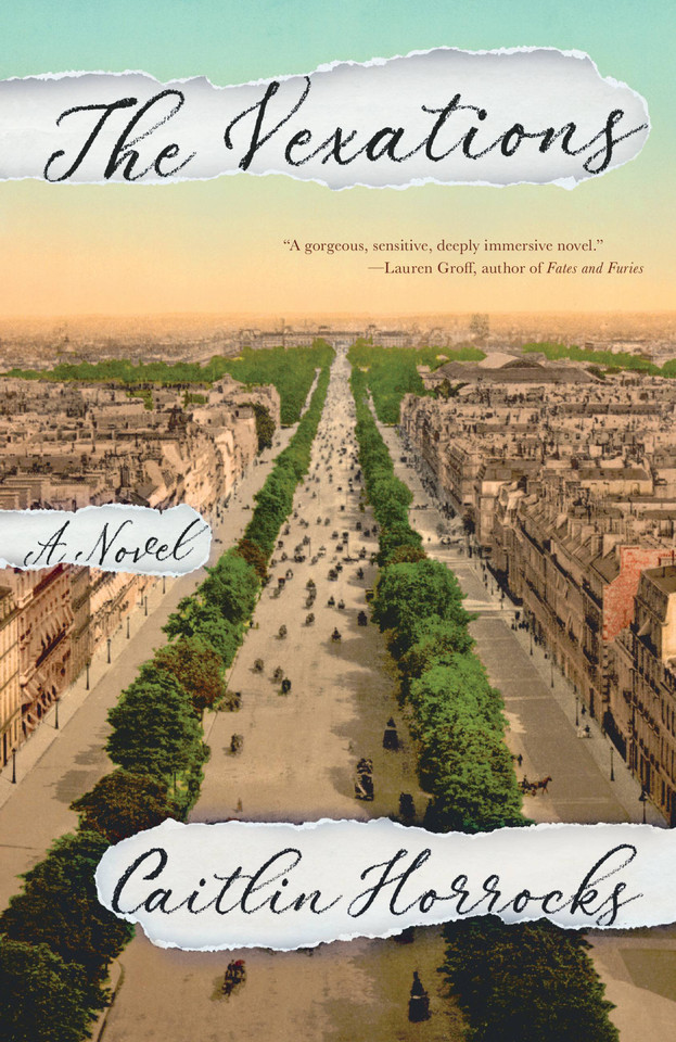 The Vexations book cover by Caitlin Horrocks