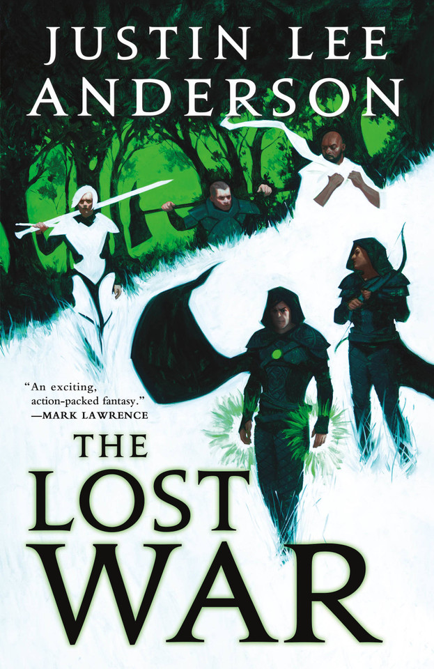 The Lost War (The Eidyn Saga #1) book cover by Justin Lee Anderson