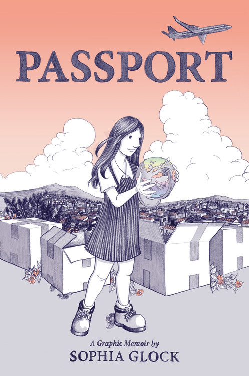 Passport book cover by Sophia Glock