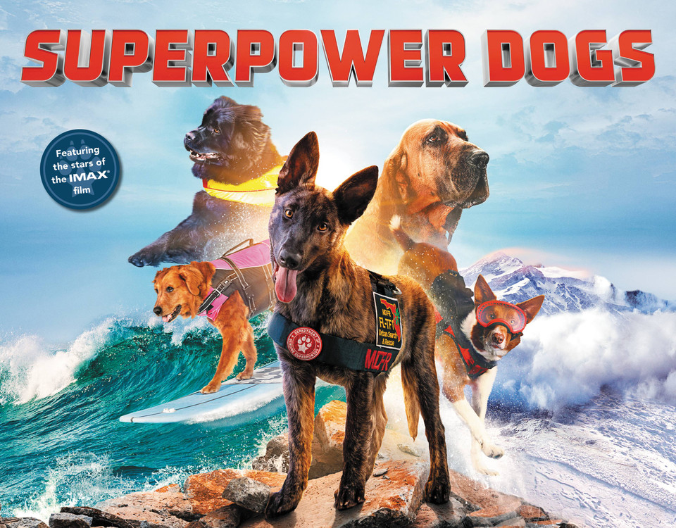 Superpower Dogs book cover by Cosmic