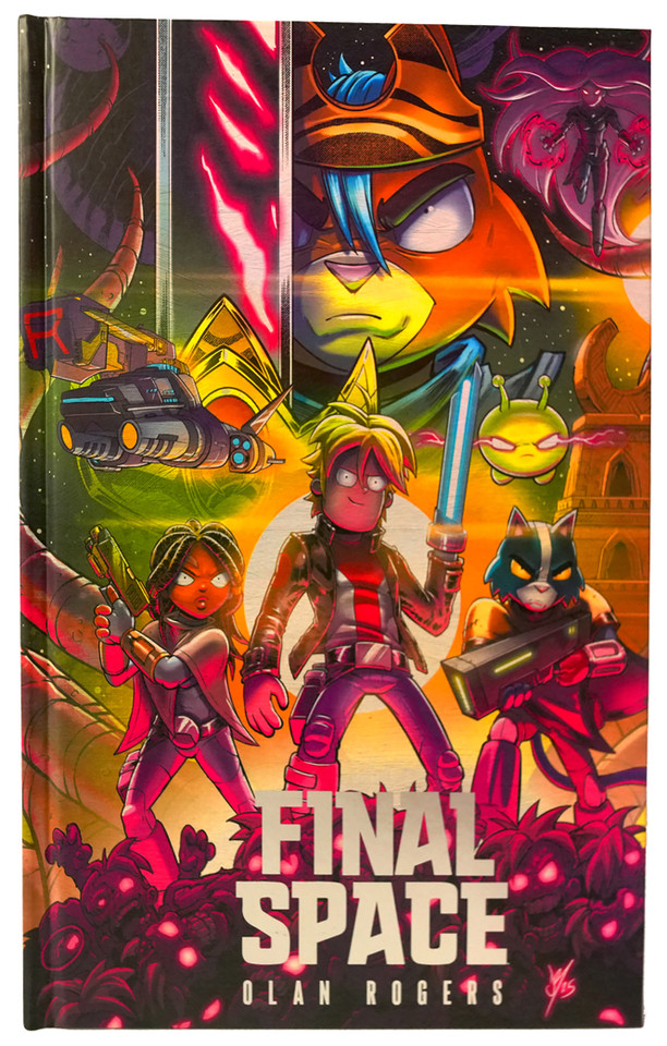FINAL SPACE: THE FINAL CHAPTER book cover by Olan Rogers