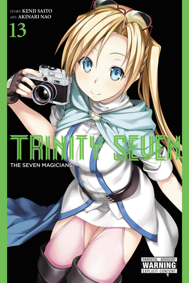 Trinity Seven, Vol. 13: The Seven Magicians (Trinity Seven #13) book cover by Kenji Saito