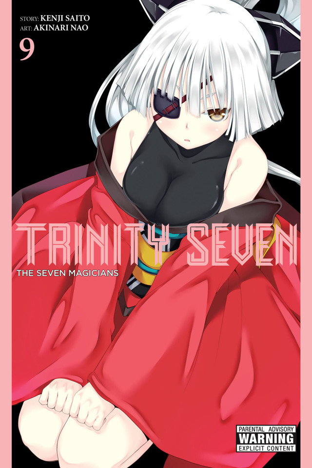 Trinity Seven, Vol. 9: The Seven Magicians (Trinity Seven #9) book cover by Kenji Saito