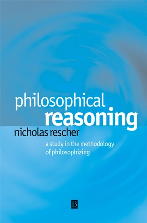 Philosophical Reasoning: A Study in the Methodology of Philosophizing book cover by Nicholas Rescher