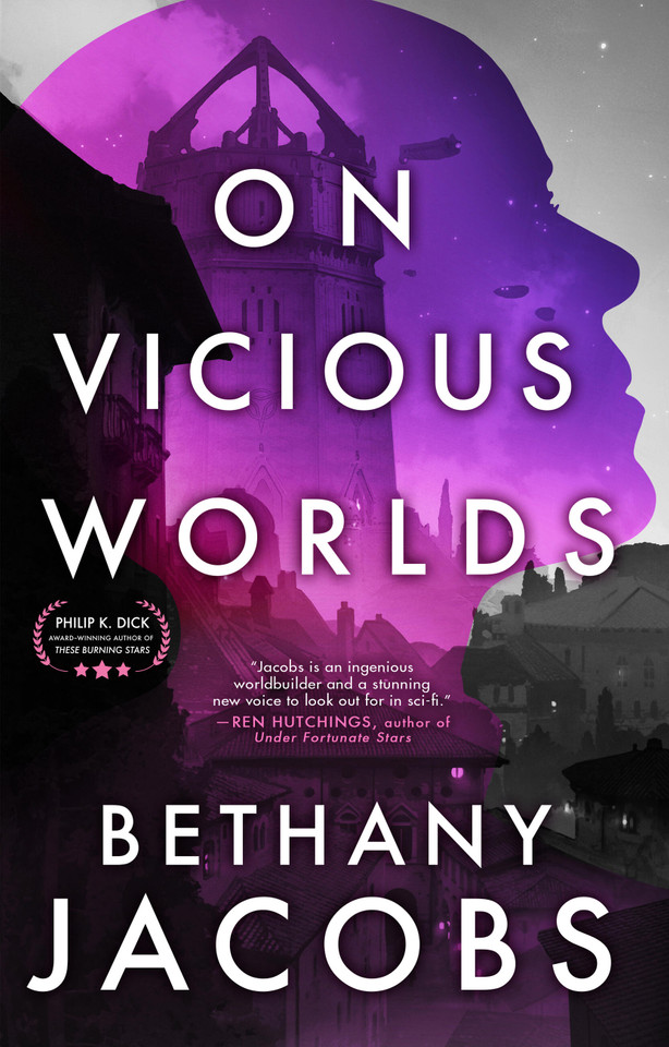 On Vicious Worlds (The Kindom Trilogy #2) book cover by Bethany Jacobs