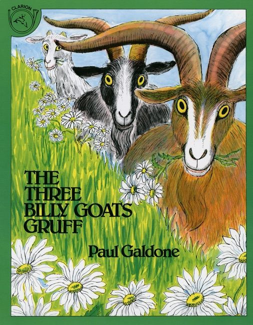The Three Billy Goats Gruff (Paul Galdone Nursery Classic #24) book cover by Paul Galdone