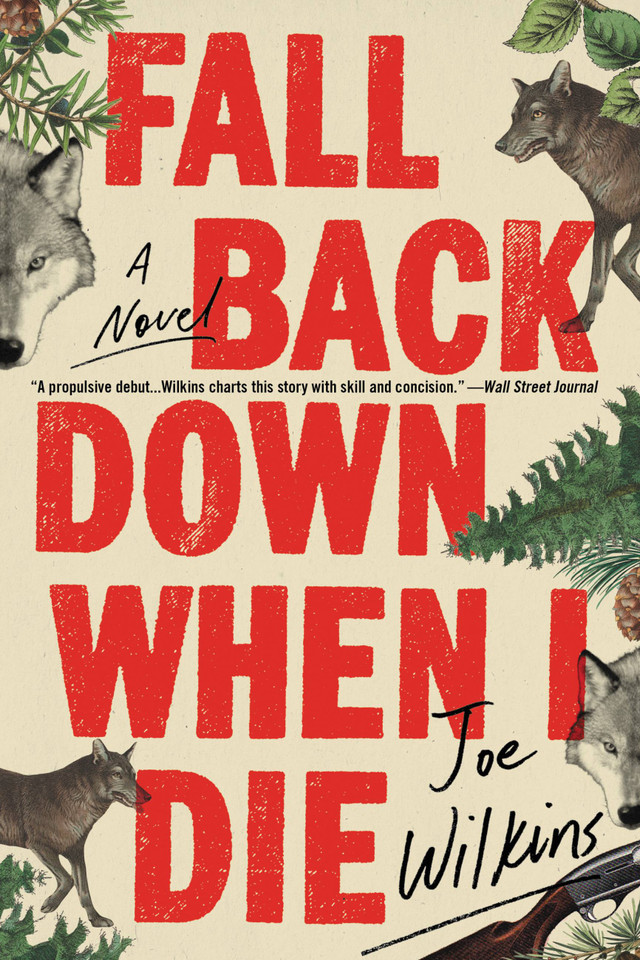 Fall Back Down When I Die book cover by Joe Wilkins