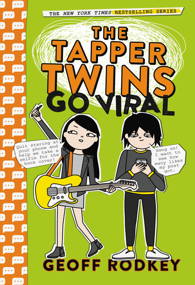 The Tapper Twins Go Viral (The Tapper Twins #4) book cover by Geoff Rodkey