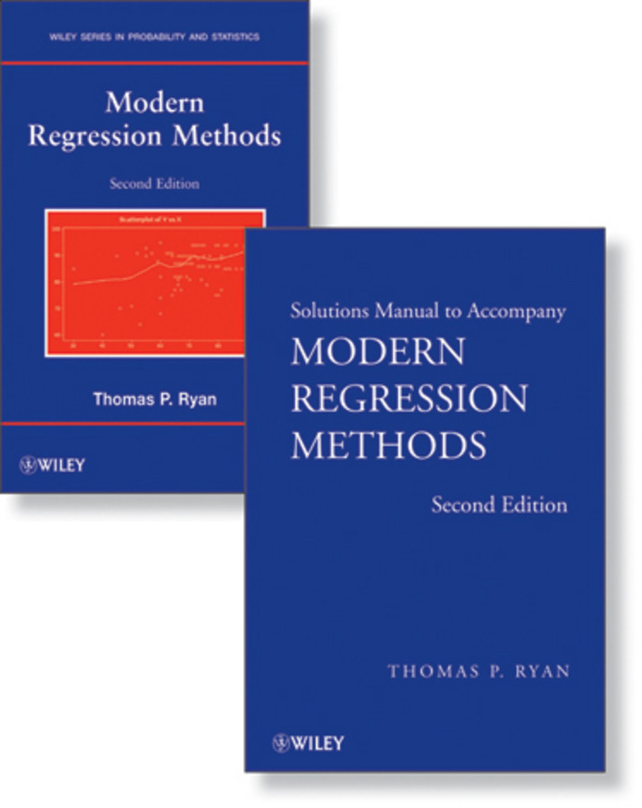 Modern Regression Methods, Set (Wiley Series in Probability and Statistics) book cover by Thomas P. Ryan