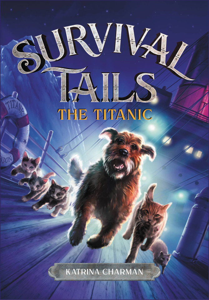 THE Survival Tails: The Titanic (Survival Tails #1) book cover by Katrina Charman