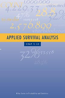 Applied Survival Analysis (Wiley Series in Probability and Statistics) book cover by Chap T. Le