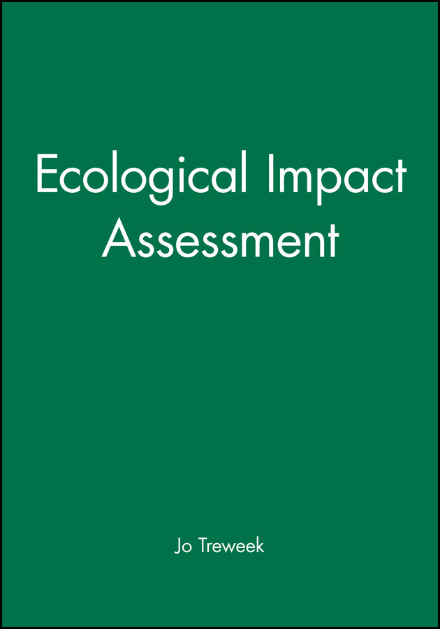 Ecological Impact Assessment book cover by Jo Treweek