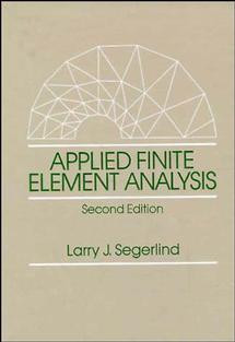 Applied Finite Element Analysis book cover by Larry J. Segerlind