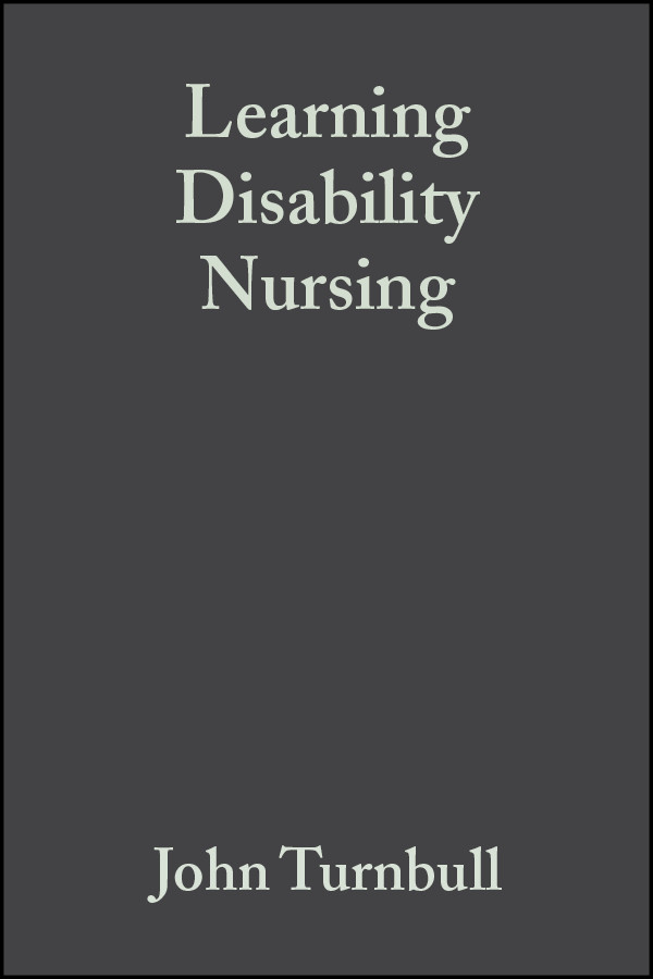 Learning Disability Nursing book cover by 
