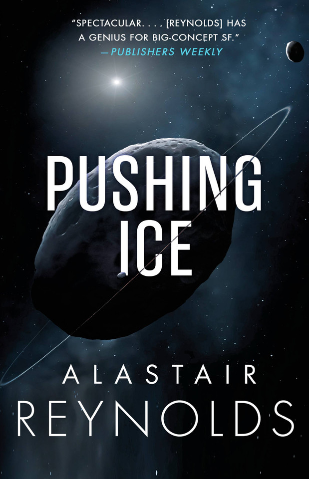 Pushing Ice book cover by Alastair Reynolds