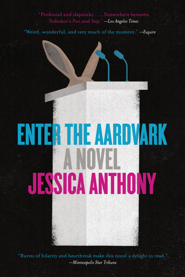 Enter the Aardvark book cover by Jessica Anthony