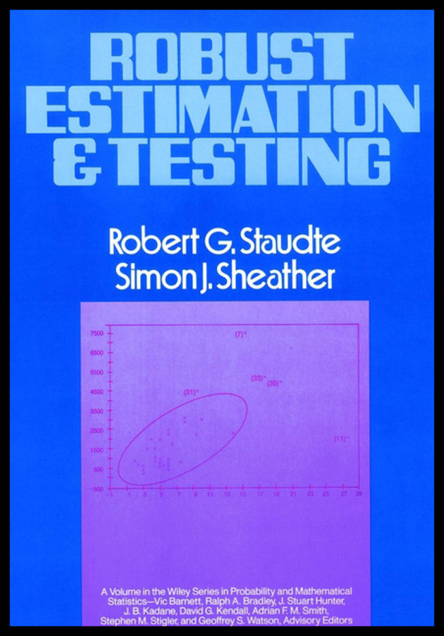 Robust Estimation and Testing (Wiley Series in Probability and Statistics) book cover by Robert G. Staudte, Simon J. Sheather