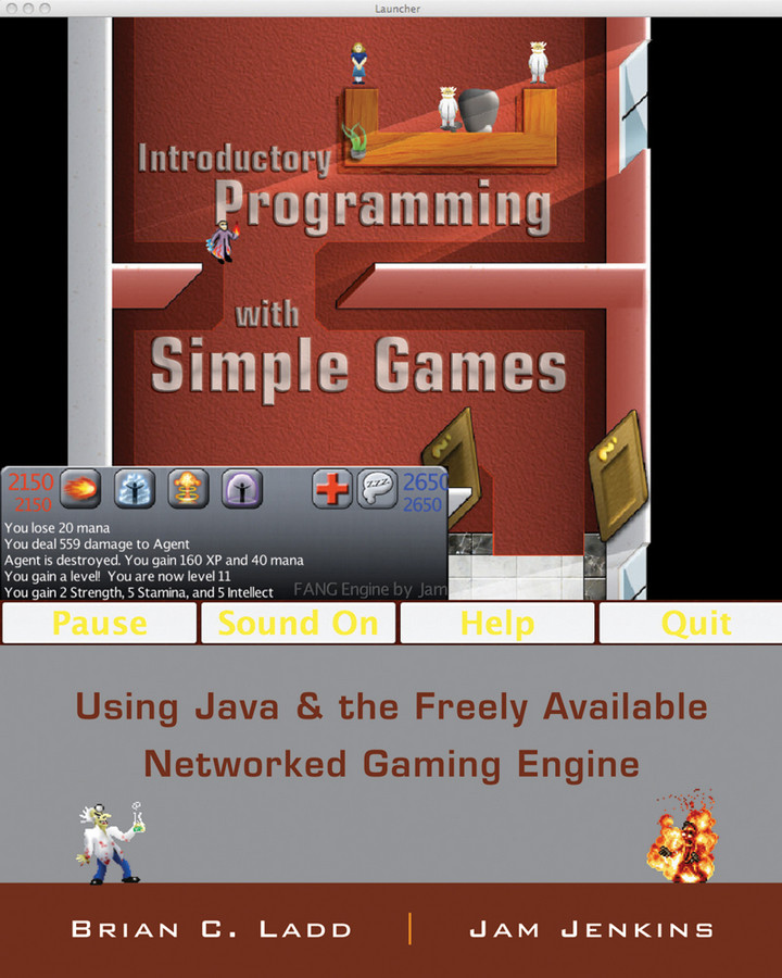 Introductory Programming with Simple Games: Using Java and the Freely Available Networked Game Engine book cover by Brian C. Ladd, Christopher James Jenkins