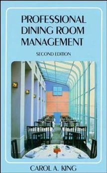 Professional Dining Room Management book cover by Carol A. King