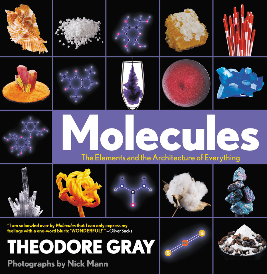 Molecules: The Elements and the Architecture of Everything book cover by Theodore Gray