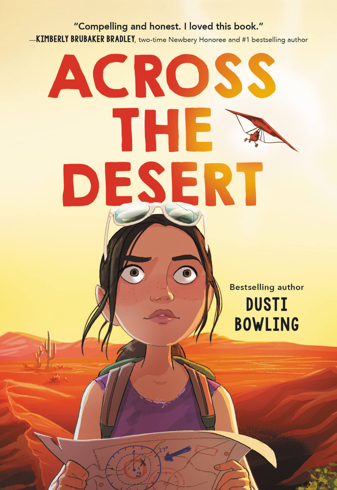 Across the Desert book cover by Dusti Bowling