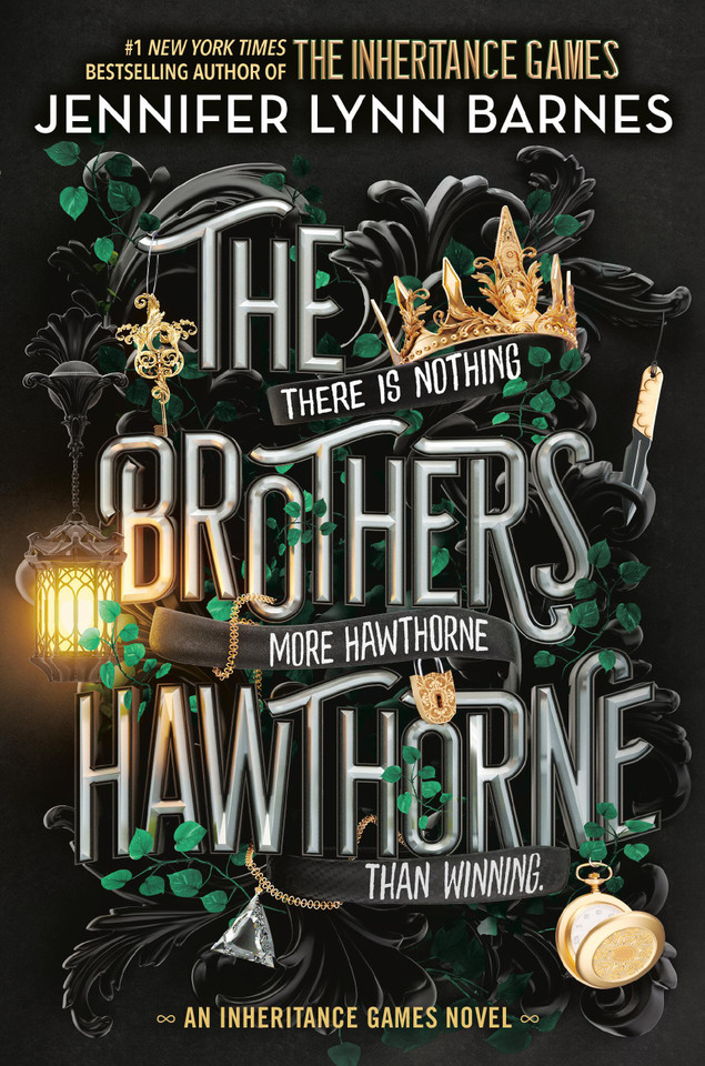 The Brothers Hawthorne (The Inheritance Games #4) book cover by Jennifer Lynn Barnes