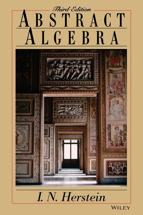Abstract Algebra book cover by I. N. Herstein