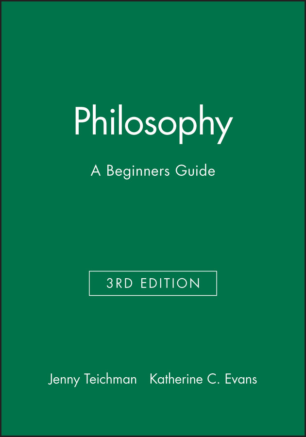 Philosophy: A Beginners Guide book cover by Jenny Teichman, Katherine C. Evans