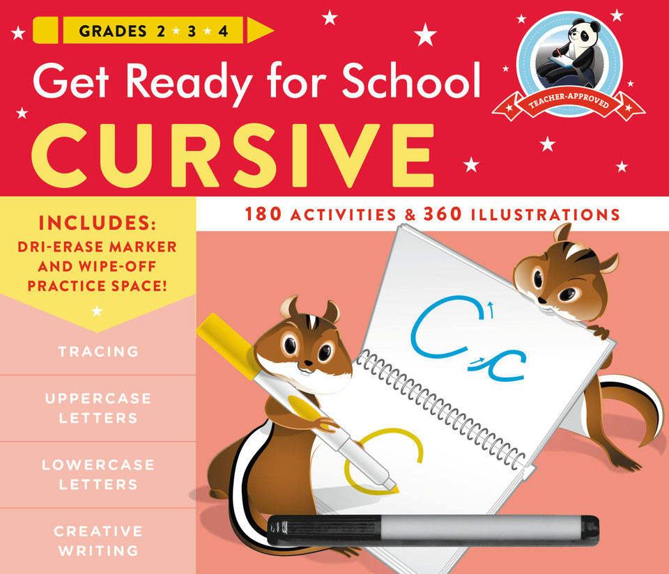 Get Ready for School: Cursive (Get Ready for School) book cover by Heather Stella